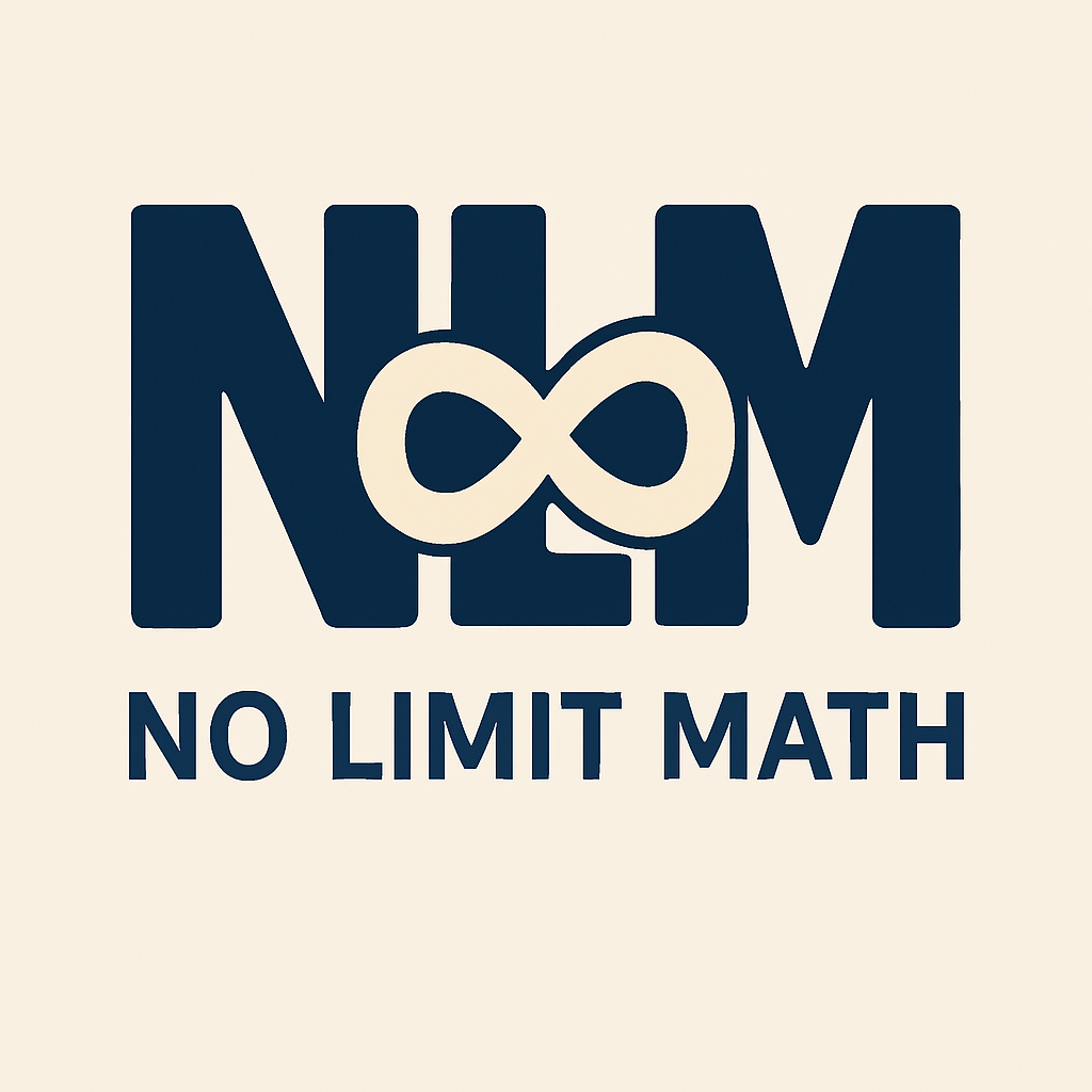 No Limit Math Logo